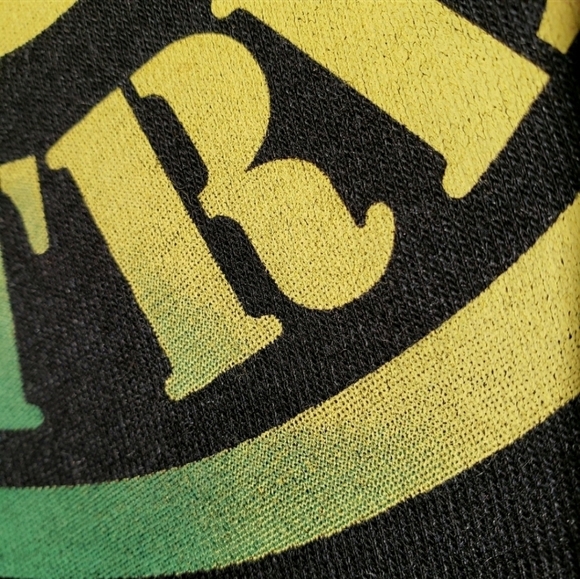 NEW‎ Wildfox Oversized Graphic Sweatshirt XS Body By Trey 80s Crew Neck Grey NWT - Picture 4 of 7